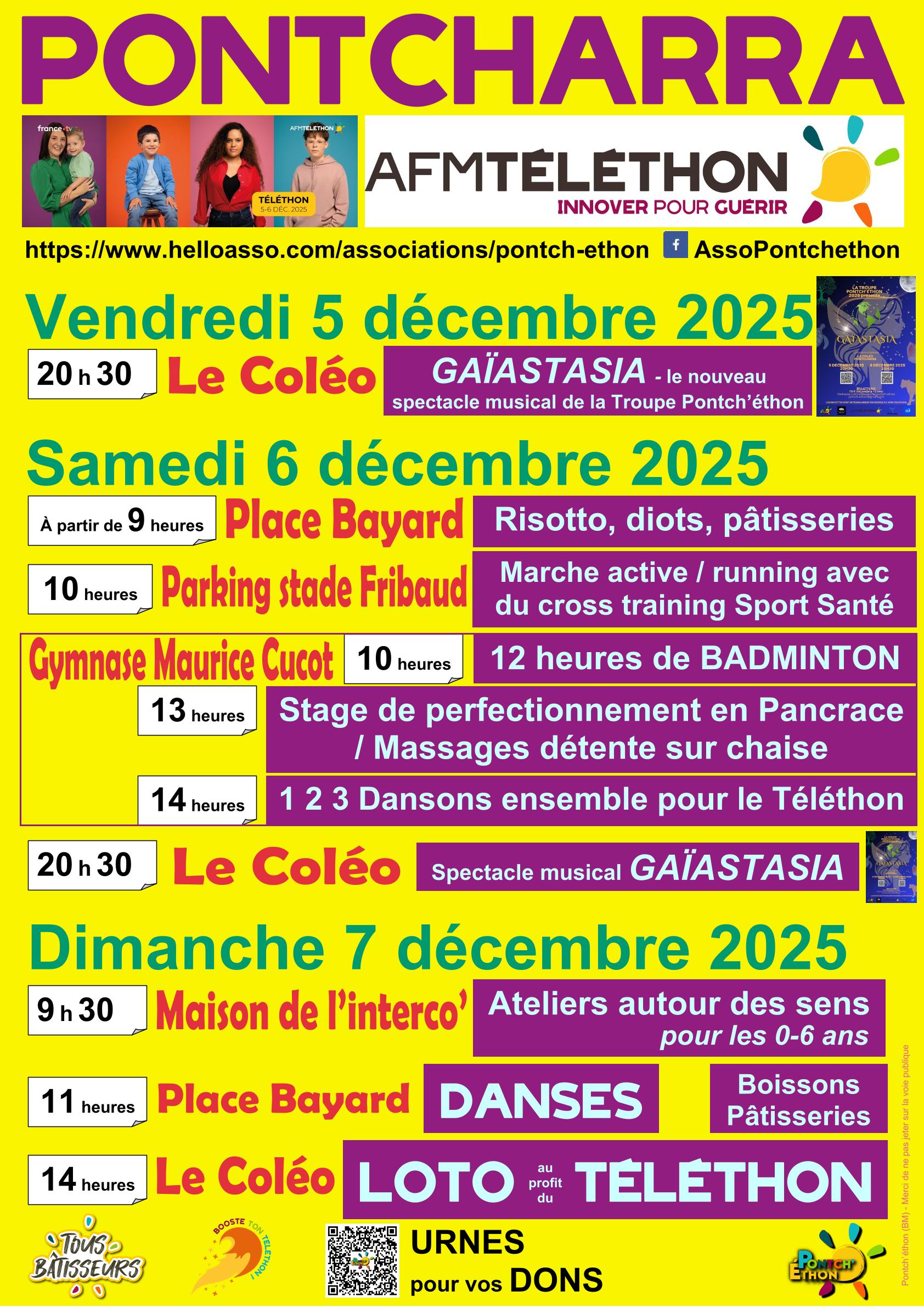 Affiche Pontcharra 2025