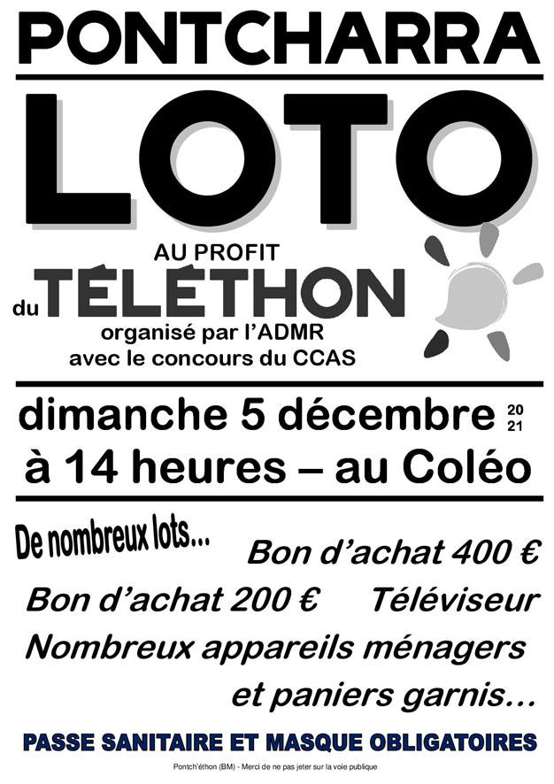 Affiche loto 2021