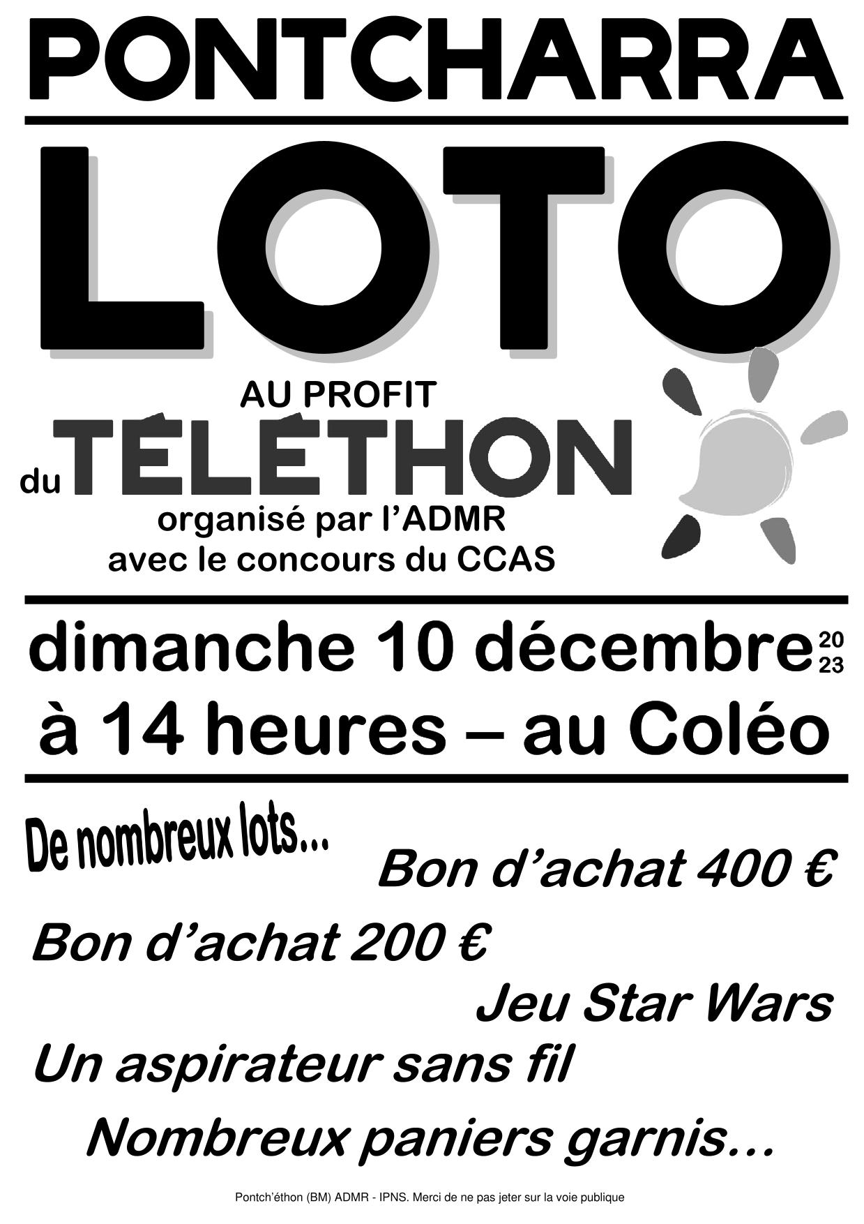 Affiche loto 2023