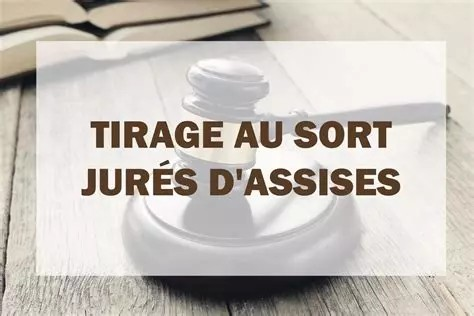 Tirage au sort des jurés d’assises 2026 - mercredi 18 juin 2025, à 10 heures, en mairie de La Buissière